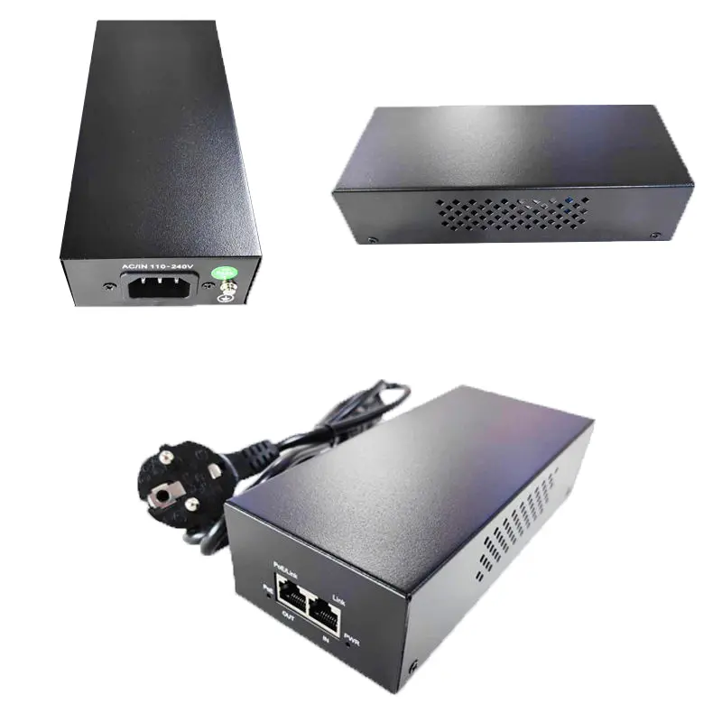 48В 90В ПоЕ ињектор ПоЕ адаптер